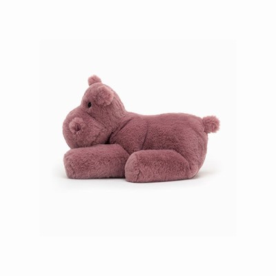 Jellycat Huggady Hippo New Zealand | CTJKW4679